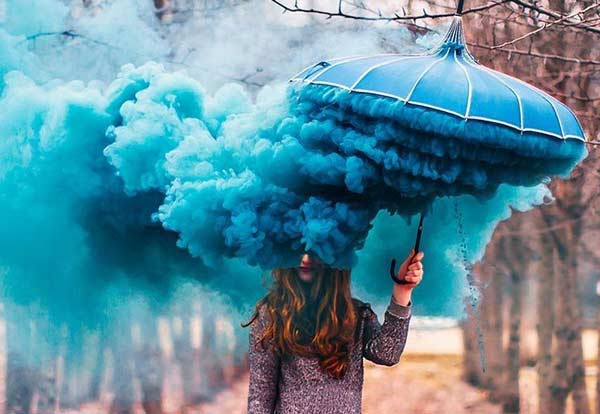 چگونه با دود رنگی عکاسی کنیم؟