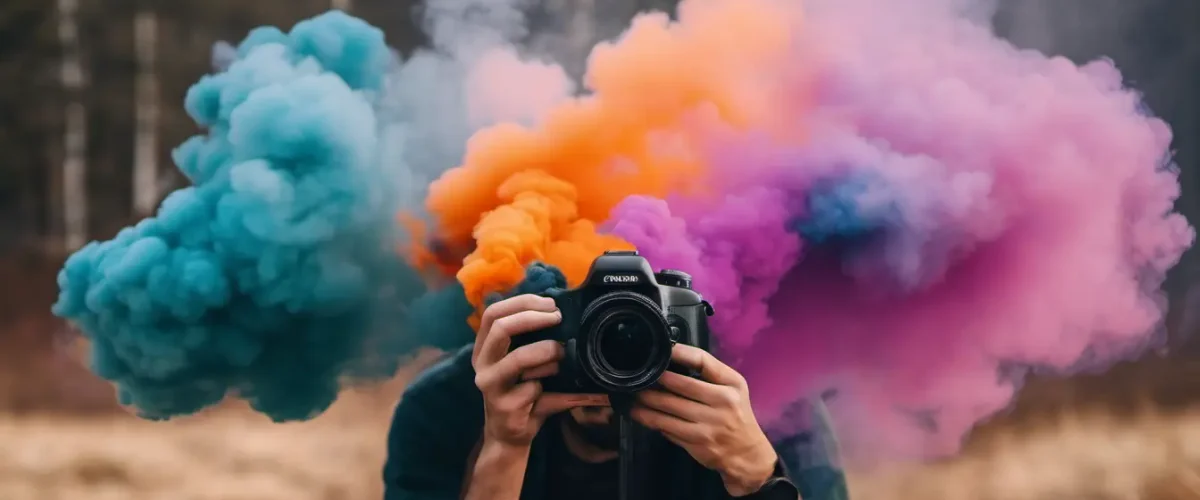 کاربردهای دود رنگی