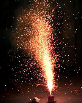 وسایل آتش بازی زمینی چیست