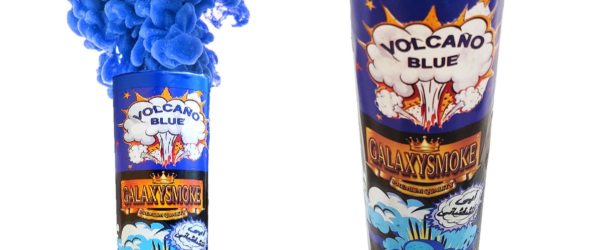 دود رنگی زمینی و دستی