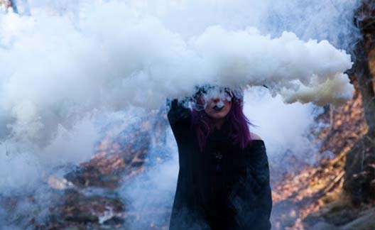 دودهای رنگی