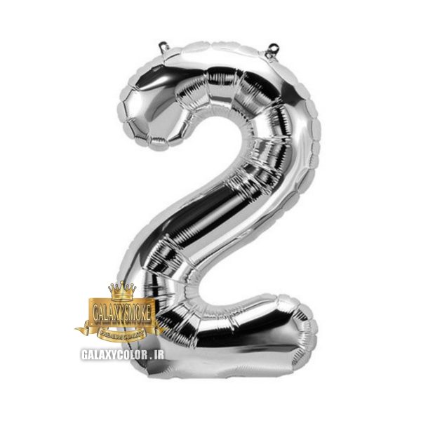 بادکنک فویلی عدد 2 دارای ( 6 رنگ )