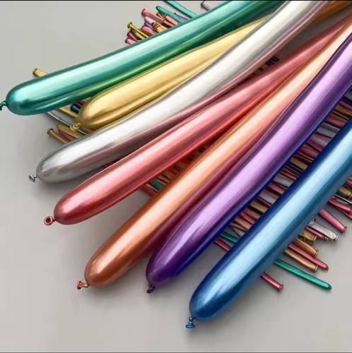 بادکنک ماری 260 گرمی کروم میکس رنگ ( 8 رنگ )