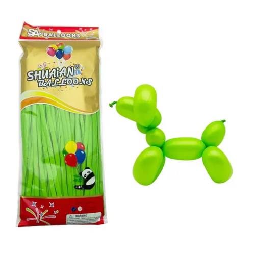 بادکنک ماری 260 گرمی سبز کمرنگ ( 14 رنگ ) (کپی)